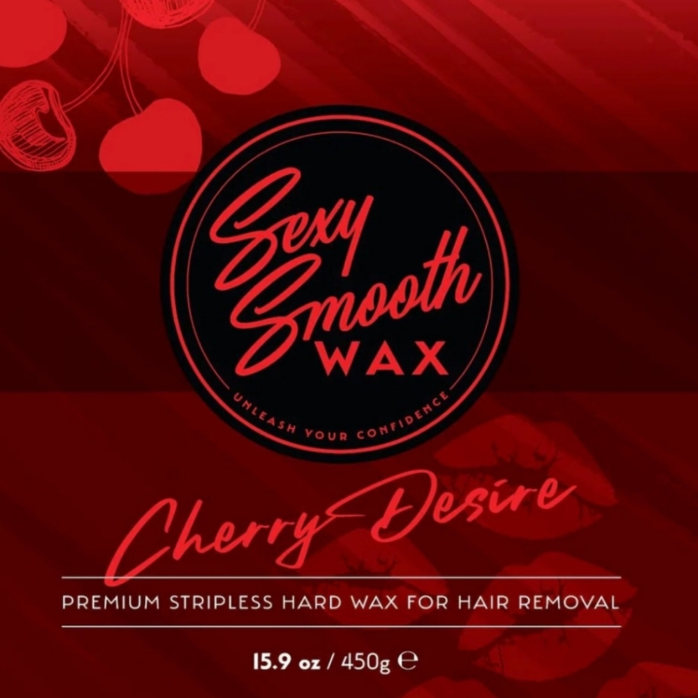 Sexy Smooth Wax- Cherry Desire Premium Stripless Hard Wax